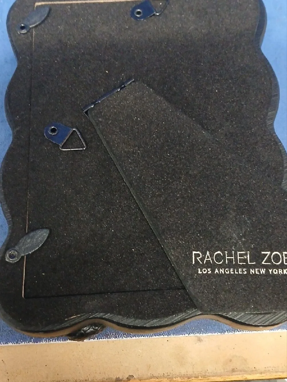 Rachel Zoe Black Snake Motif Gothic Halloween Picture Frame Suits 4